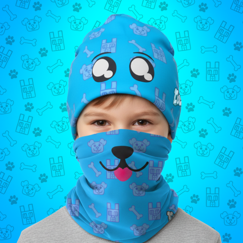 Zestaw - Czapka + Komin - Luczek