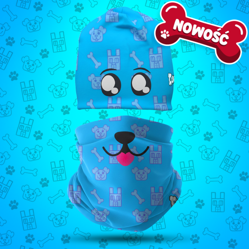 Zestaw - Czapka + Komin - Luczek