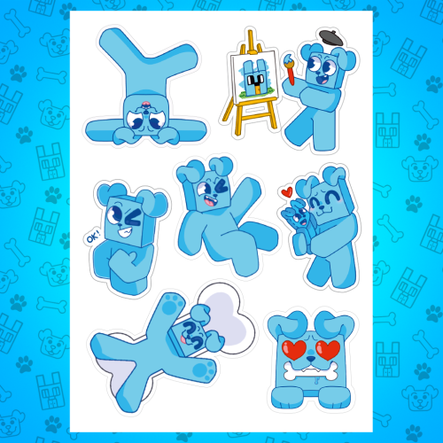 Zestaw naklejek - Luczek 2026