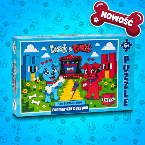 Puzzle Luczek i Pimpek - 120 elementów