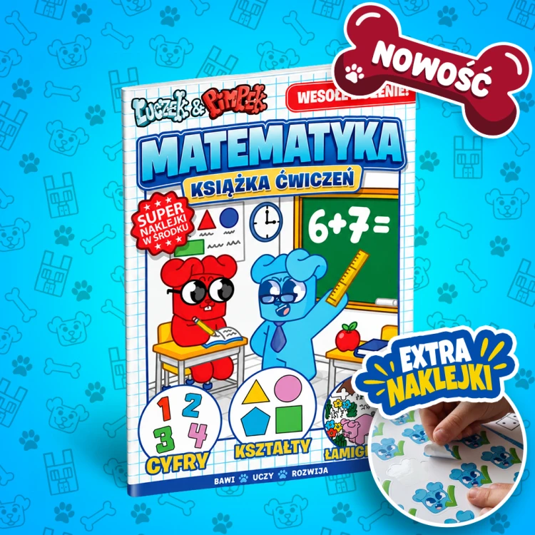 Książka ćwiczeń - Matematyka - Luczek i Pimpek 2026